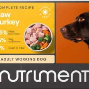 Nutriment  Complete Range Dog Turkey 500g
