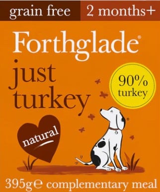 Forthglade GF Just Turkey 395g