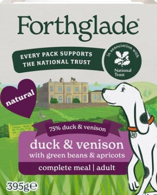 Forthglade Gourmet Dog Duck & Venison 395g