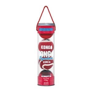 Alternative view of KONG Signature Balls 3pk Large