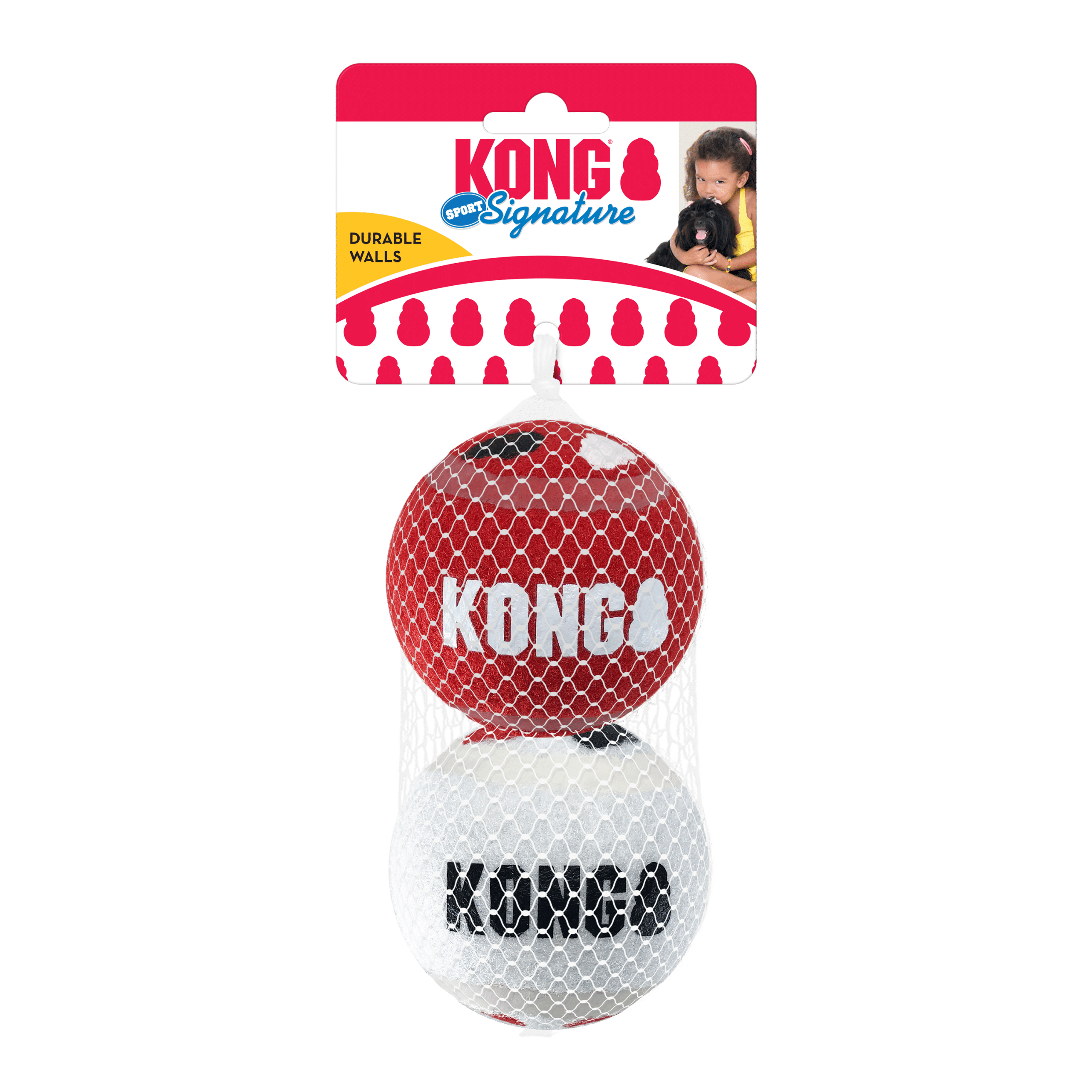 KONG Signature Sports Balls 2pk Large - Image 2