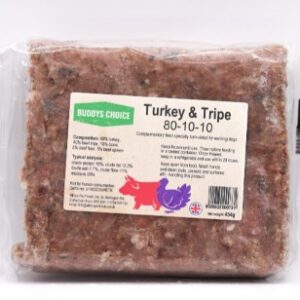 Buddy's Choice Turkey & Beef Tripe 80-10-10