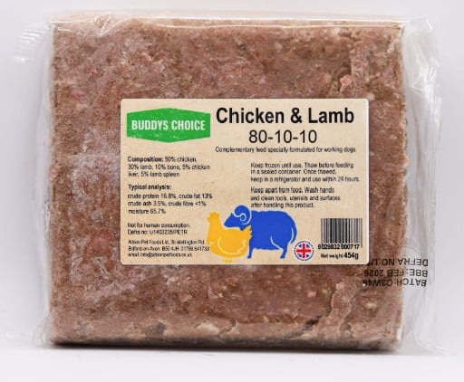 Buddy's Choice Chicken & Lamb 80-10-10