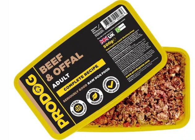Prodog Raw Beef & Offal Complete 500g - Image 2