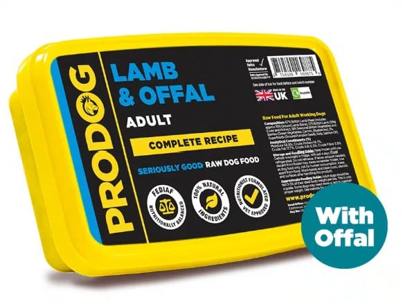 Prodog Raw Lamb & Offal Complete 500g
