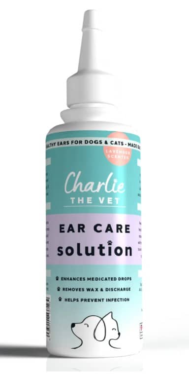 Charlie The Vet Ear Care Solution For Dogs and Cats 100ml