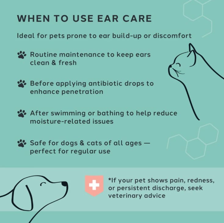Charlie The Vet Ear Care Solution For Dogs and Cats 100ml - Image 2