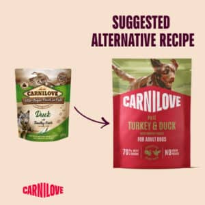 Carnilove Turkey & Duck With Timothy Grass Pate 300g