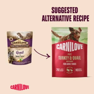 Carnilove Turkey & Quail with Carrot Pate 300g