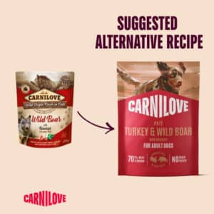 Carnilove Turkey & Wild Boar with Rosehips Pate 300g