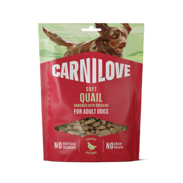 Carnilove Soft Treats - Quail & Oregano 200g