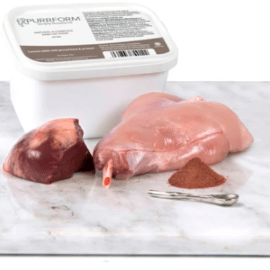 Purrform Farmed Rabbit with Ground Bone & Ox Heart 454g