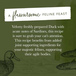 Eden Feline Feast Duck & Sardine Dry Cat Food 1.5kg - Image 4