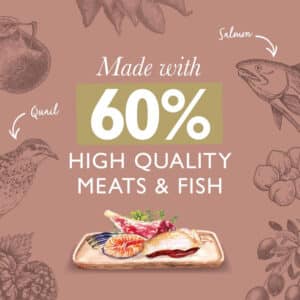 Alternative view of Eden Semi Moist Salmon & Quail Dry Dog Food 2kg