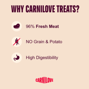 Alternative view of Carnilove Crunchy Treats - Salmon with Blueberries 200g